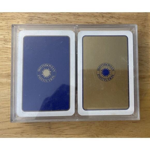 2 Stacks Vintage Presidential Smithsonian Playing Cards - Picture 2 of 2